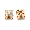 Brass Pave Cubic Zirconia Multi-Strand Links KK-Z131-14G-02-2