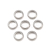 Tarnish Resistant Ring 304 Stainless Steel Spacer Beads STAS-N020-11-7mm-2