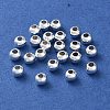 Rack Plating Brass Spacer Beads KKB-I709-03C-S-2