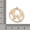 Brass Pendants KK-H293-06B-G-3