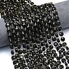 Natural Golden Sheen Obsidian Beads Strands G-C116-A56-02-1