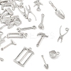 38Pcs 19 Styles Alloy Pendants FIND-FS0003-89-3