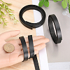 3Pcs Flat Leather Jewelry Cord WL-GF0001-16C-02-3