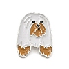 Dog Enamel Pin with Brass Butterfly Clutches LS-JEWB-A006-02J-1