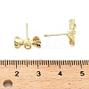 Alloy Stud Earring Findings PALLOY-I224-02G-3