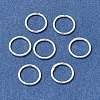 Brass Closed Jump Rings KK-CBA1A60-06B-S-1