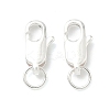 Brass Lobster Claw Clasps KK-H532-18S-1