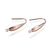 304 Stainless Steel Earring Hooks STAS-E484-56RG-2