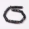Natural Black Agate Beads Strands G-D169-03A-1