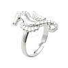 Brass Adjustable Finger Rings RJEW-D314-03P-4
