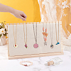 Wooden Necklace Display Stands AJEW-WH0459-92A-2