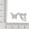 Non-Tarnish 304 Stainless Steel Pendants STAS-L279-002P-Y-3
