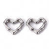 Non-Tarnish 304 Stainless Steel Linking Rings STAS-T052-19B-P-1