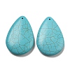 Synthetic Turquoise Big Pendants G-B070-21-1