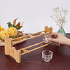 Bamboo Tea Cup Holder AJEW-WH0033-21-3