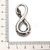 Tibetan Style 304 Stainless Steel Pendants STAS-M334-18AS-3