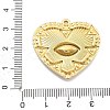 304 Stainless Steel Enamel Rhinestone Pendants RESI-R155-020G-01-3