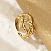304 Stainless Steel Cuff Rings for Women RJEW-G338-25G-3