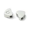 Tarnish Resistant 316L Surgical Stainless Steel Beads STAS-R230-01U-P-1-2