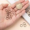 Brass Open Jump Rings JRC10MM-R-5