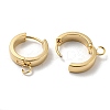 201 Stainless Steel Huggie Hoop Earrings Findings LS-STAS-A167-01T-G-2