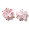 Golden Edge Flower Bead Cap X-SACR-C002-33-2