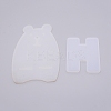 Bear Mobile Phone Holder  Silicone Molds DIY-TAC0007-91-2