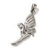 Non-Tarnish 316L Surgical Stainless Steel Pendants STAS-H194-03P-02-1