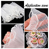 4 Bags Polyester Flower Bouquet Wrapping Mesh Paper ORIB-BC0001-12B-3