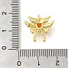 Rack Plating Brass Micro Pave Cubic Zirconia Pendants KK-S396-52G-3