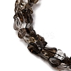 Natural Smoky Quartz Beads Strands G-I389-A31-01B-4