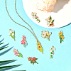 20Pcs 10 Styles Alloy Enamel Pendants ENAM-SC0007-21-5
