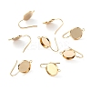 304 Stainless Steel Earring Hooks STAS-F271-01C-G-1