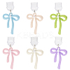 6Pcs 6 Colors Silicone Mobile Dustproof Plugs FIND-CN0002-02-1