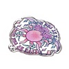 Halloween Printed Acrylic Pendants MACR-G059-04C-3
