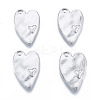 Non-Tarnish 304 Stainless Steel Pendants STAS-N098-187P-2