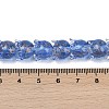 Gold Sand Lampwork Beads Strands LAMP-P069-02A-04-3