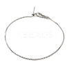 Non-Tarnish 304 Stainless Steel Add a Bead Adjustable Box Chains Bracelets for Women LS-BJEW-M307-01A-P-1