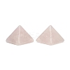Natural Rose Quartz Orgonite Pyramid Display Decorations G-C186-07M-1