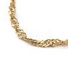 304 Stainless Steel Singapore Chain Necklaces NJEW-JN02662-04-2