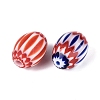 Handmade Millefiori Glass Barrel Beads LA-N002-18-2