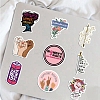 100pcs Feminism Paper Stickers Set DIY-C062-02-6