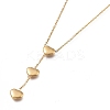 Heart 304 Stainless Steel Jewelry Sets SJEW-M097-13G-2