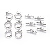 Tibetan Style Alloy Toggle Clasps LS-LF10797Y-NF-2