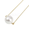 Ion Plating(IP) 304 Stainless Steel Snake Chain Necklaces NJEW-D080-03G-1