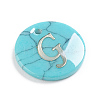 Synthetic Turquoise Charms G-L561-001G-2