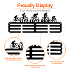 Fashion Iron Medal Hanger Holder Display Wall Rack ODIS-WH0021-227-5