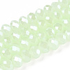 Electroplate Glass Beads Strands EGLA-A044-J1mm-A01-1