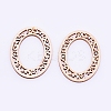 Unfinished Natural Wood Linking Rings LS-WOOD-WH0103-80-1
