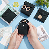 Velvet Jewelry Flap Pouches with Snap Button X-TP-WH0007-10B-3